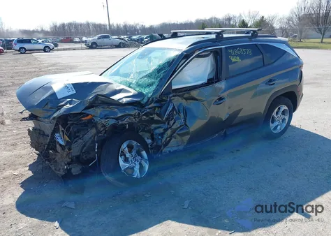 2022 Hyundai Tucson Sel from USA, damaged, VIN 5NMJBCAE5NH137470